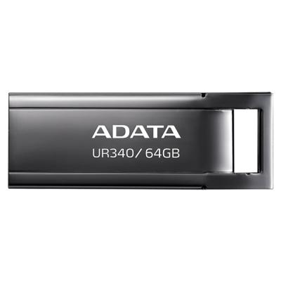 USB stick Adata AROY-UR340-64GBK 64 GB Zwart - thumbnail