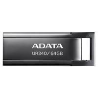 USB stick Adata AROY-UR340-64GBK 64 GB Zwart - thumbnail