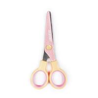 Schaar Alpino Multicolour Wit/Oranje Roestvrij staal 130 mm - thumbnail