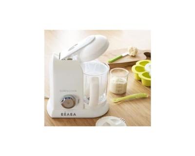 Babycook® Solo van BEABA wit/zilvergrijs - thumbnail