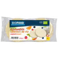 Damhert Biofood Rijstwafels Yoghurt - thumbnail