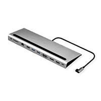 VALUE USB-C Multiport Docking Station, 4K HDMI/DP, VGA, USB, Kaartlezer, PD, LAN, Audio - thumbnail