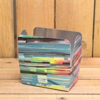 Bonbon doosjes - Chocolade doosje - Flash metallic Blauw HOOG - 48 stuks - thumbnail