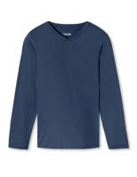 Schiesser Pyjamashirt lange mouw royal blue - thumbnail