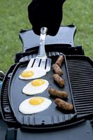 Weber 2-delige toolset, tang en spatel RVS - thumbnail