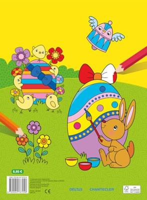 Deltas pasen color kleurblok