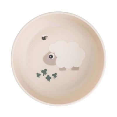 Done By Deer eetschaaltje kleine boerderij beige