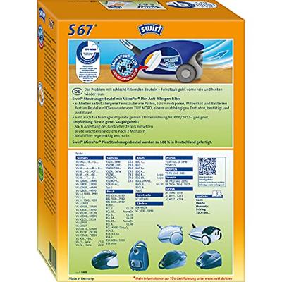 Swirl S 67 AirSpace stofzuigerzak
