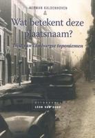 Wat betekent deze plaatsnaam? - Herman Kaldenhoven - Paperback (9789079226566) - thumbnail