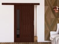 Schuifdeur CLUNOA 96 cm wengue - thumbnail