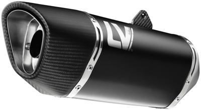 LeoVince Geluiddemper "sbk lv-14 r black edition schalld leo slipon lv-14 r sw