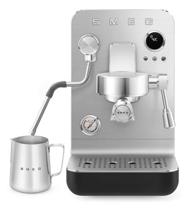 Smeg EMC02BLMEU Espresso apparaat Zwart