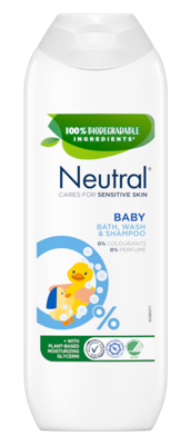 Neutral Baby Bath Wash & Shampoo 0% Neutral Baby Bath Wash & Shampoo 0%