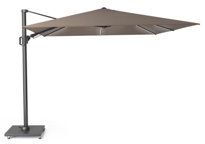 Platinum Challenger zweefparasol T2 Glow premium 3x3 havanna