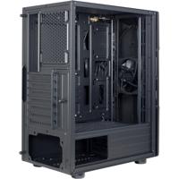 Inter-Tech IT-3306 Cavy Midi - RGB Midi-tower Gaming-behuizing Zwart Zijvenster, Stoffilter, Geïntegreerde verlichting - thumbnail