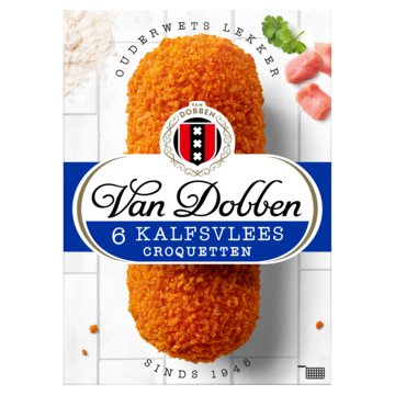 Van Dobben Kalfsvlees Croquetten 6 x 80 g bij Jumbo
