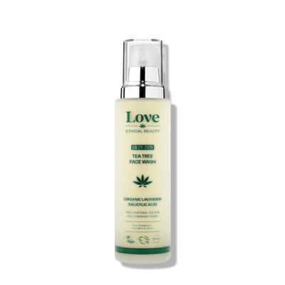 Love Ethical Beauty Skin Zen Tea Tree Face Wash 100ml