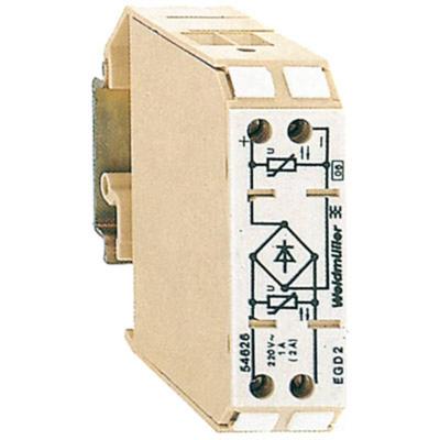 Weidmüller Gelijkrichterschakeling 10 stuk(s) EGD2 EG2 5..240VAC/1A 5 - 240 V/AC IP20 Weidmüller Gelijkrichterschakeling 10 stuk(s) EGD2 EG2 5..240VAC/1A 5 - 240 V/AC IP20