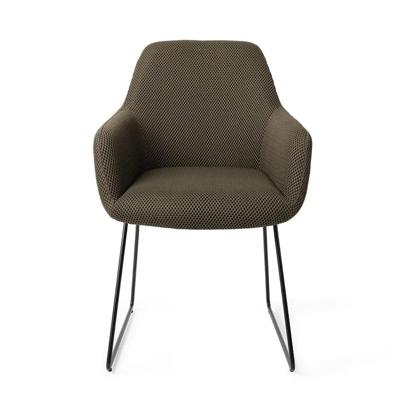 Jesper Home Hiroo eetkamerstoel Jungle Jewel slide black Jesper Home Hiroo eetkamerstoel Jungle Jewel slide black