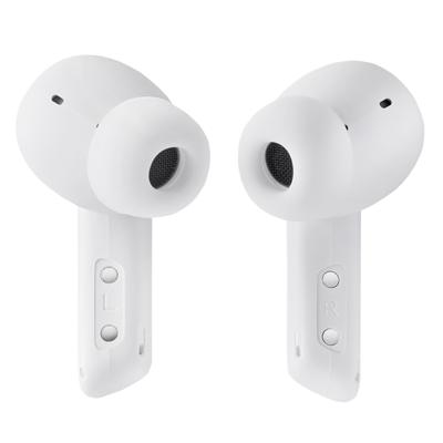 Intenso Buds Pro TWS True Wireless koptelefoon T512HAE met hybride ANC, ENC, Bluetooth en tot 35 uur muziekweergave, wit