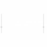 VidaXL Afrasteringspaal 11 pcs zilver 80 cm staal - thumbnail