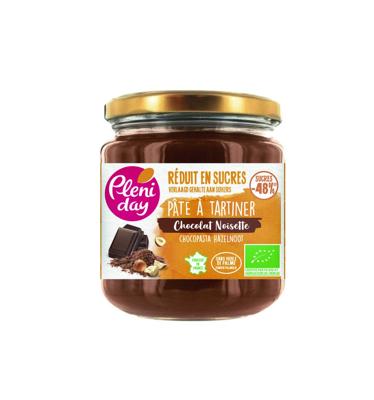 Pleniday Pleniday Chocopasta Hazelnoot Minder Suiker Bio (220g)