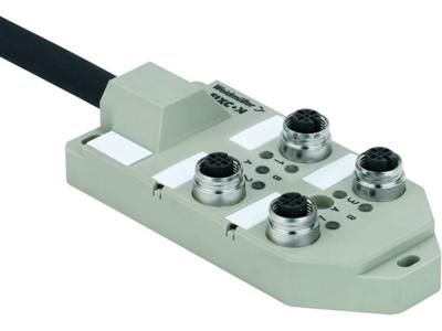 Weidmüller SAI-6-M 5P M12 ECO UT 1892091000 Passieve sensor/actorbox Verdeler met M12 bus 2 stuk(s)