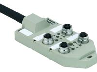 Weidmüller SAI-6-M 5P M12 ECO UT 1892091000 Passieve sensor/actorbox Verdeler met M12 bus 2 stuk(s) - thumbnail