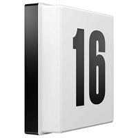 RZB 221167.003.25 LED-huisnummerlamp Zwart - thumbnail