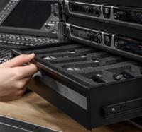 Adam Hall ERGO 19 inch racklade staal 2 HE 360mm diep - thumbnail