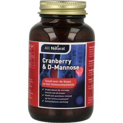 All Natural Cranberry & D-Mannose Capsules