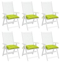 VidaXL Palletkussens 6 st 50x50x7 cm oxford stof felgroen - thumbnail