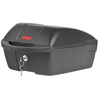 Topkoffer Polisport Luxe met quick release bagagedragerbevestiging - zwart - thumbnail