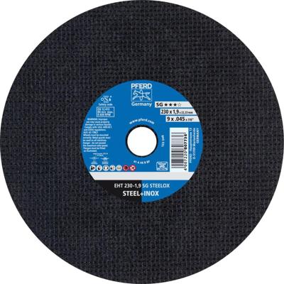 PFERD TOOLS SG STEELOX 61328430 Doorslijpschijf recht 230 mm 25 stuk(s) RVS, Staal