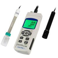 PCE Instruments Geleidbaarheidsmeter Saliniteit, Temperatuur, pH-waarde, Total dissolved solids (TDS), Geleidingsvermogen, Redox (ORP), O₂-verzadiging, Analyse - thumbnail