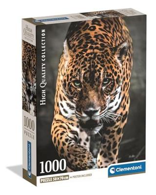 Clementoni High Quality Collection Puzzel Jaguar 1000 Stukjes + Poster