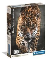 Clementoni High Quality Collection Puzzel Jaguar 1000 Stukjes + Poster - thumbnail