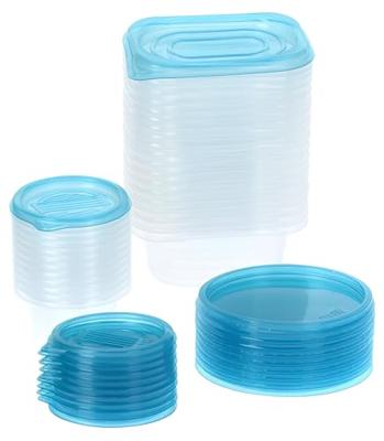 Opslagdozen Lifetime Groen Transparant Plastic Met deksel (50 Stuks) Opslagdozen Lifetime Groen Transparant Plastic Met deksel (50 Stuks)