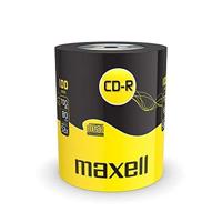 Maxell Eco-Pack CD-R onbewerkte schalen (80Min, 700MB, 52x Speed, 100-pack) - thumbnail