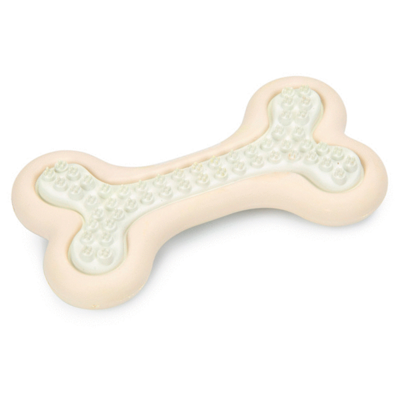 Beeztees Puppy Dental Bot - Hondenspeelgoed - Roze - 10 cm Beeztees Puppy Dental Bot - Hondenspeelgoed - Roze - 10 cm