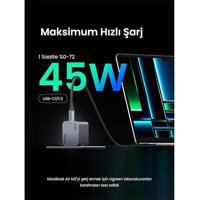 UGREEN Nexode Pro Laadadapter 45 W USB-C bus, USB-C bus Grijs Binnen - thumbnail