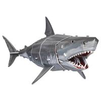 Puzzle 3D - Grande squalo bianco - Gioco di costruzioni - EXPLORA - 72 pezzi - Da 8 anni in su - thumbnail