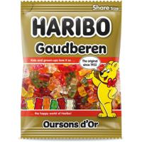 Haribo snoep goud beertjes, zak van 185 g - thumbnail