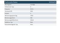 Kopp 141916019 PRCD-verlengkabel PRCD-S 230 V Zwart IP44 - thumbnail