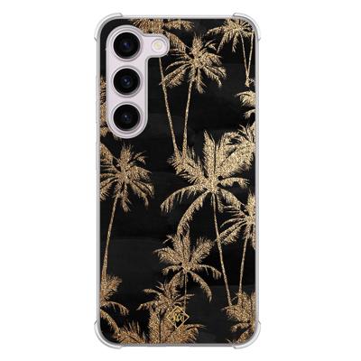Samsung Galaxy S23 Plus shockproof hoesje - Palmbomen Samsung Galaxy S23 Plus shockproof hoesje - Palmbomen