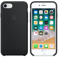 Apple silicone case iPhone 7 / 8 / SE 2020 zwart - thumbnail