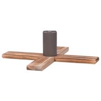 VidaXL Kerstboomstandaard 54x54x16 cm - thumbnail