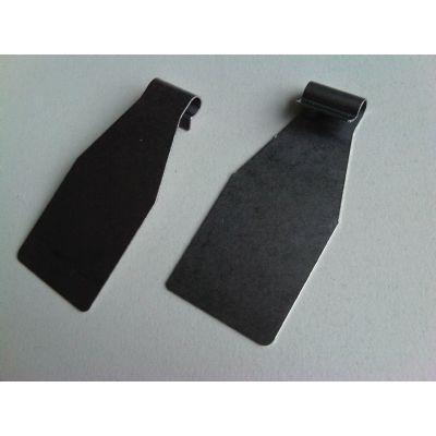 Scanvaantje metaal 28x30mm vr dubbelepen Scanvaantje metaal 28x30mm vr dubbelepen