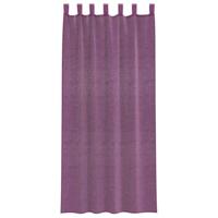 Gordijnen voile met lussen 2 st 140x225 cm paars - thumbnail