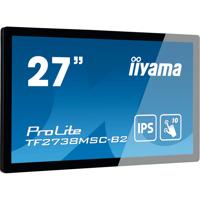 Iiyama ProLite TF2738MSC-B2 LCD-monitor Energielabel F (A - G) 68.6 cm (27 inch) 1920 x 1080 Pixel 16:9 5 ms DVI, HDMI, DisplayPort, Hoofdtelefoon (2.5 mm - thumbnail